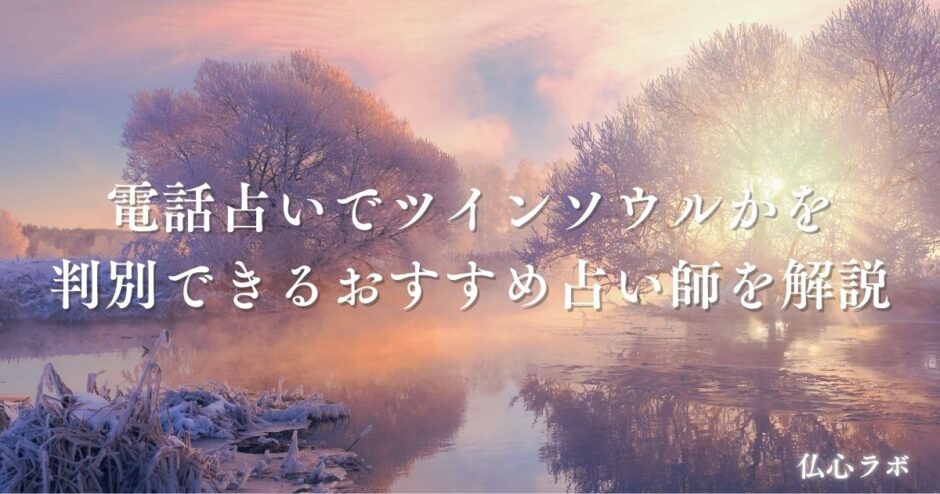 電話占い ツインソウル　アイキャッチ