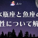 水瓶座 魚座 相性　アイキャッチ