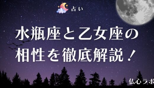 水瓶座と乙女座の相性を徹底解説！ジャンルごとの相性と当たる占い師を厳選して紹介