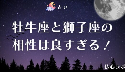 牡牛座と獅子座の相性は良すぎて離れられない！男女の組み合わせ・カップル・仕事など幅広く解説