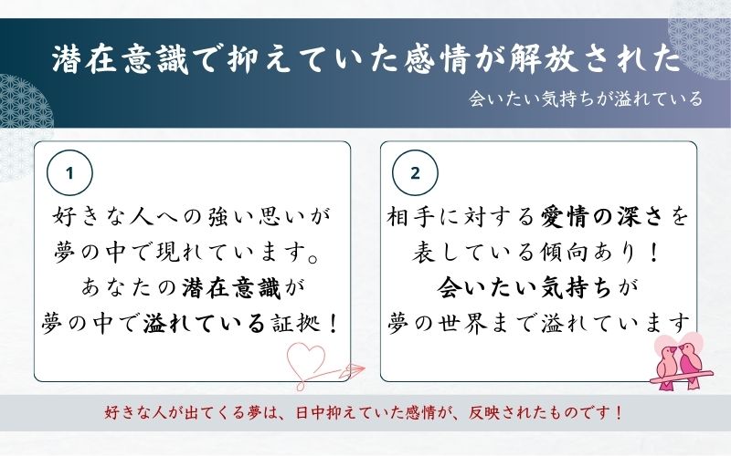 会いたい気持ちの表れ